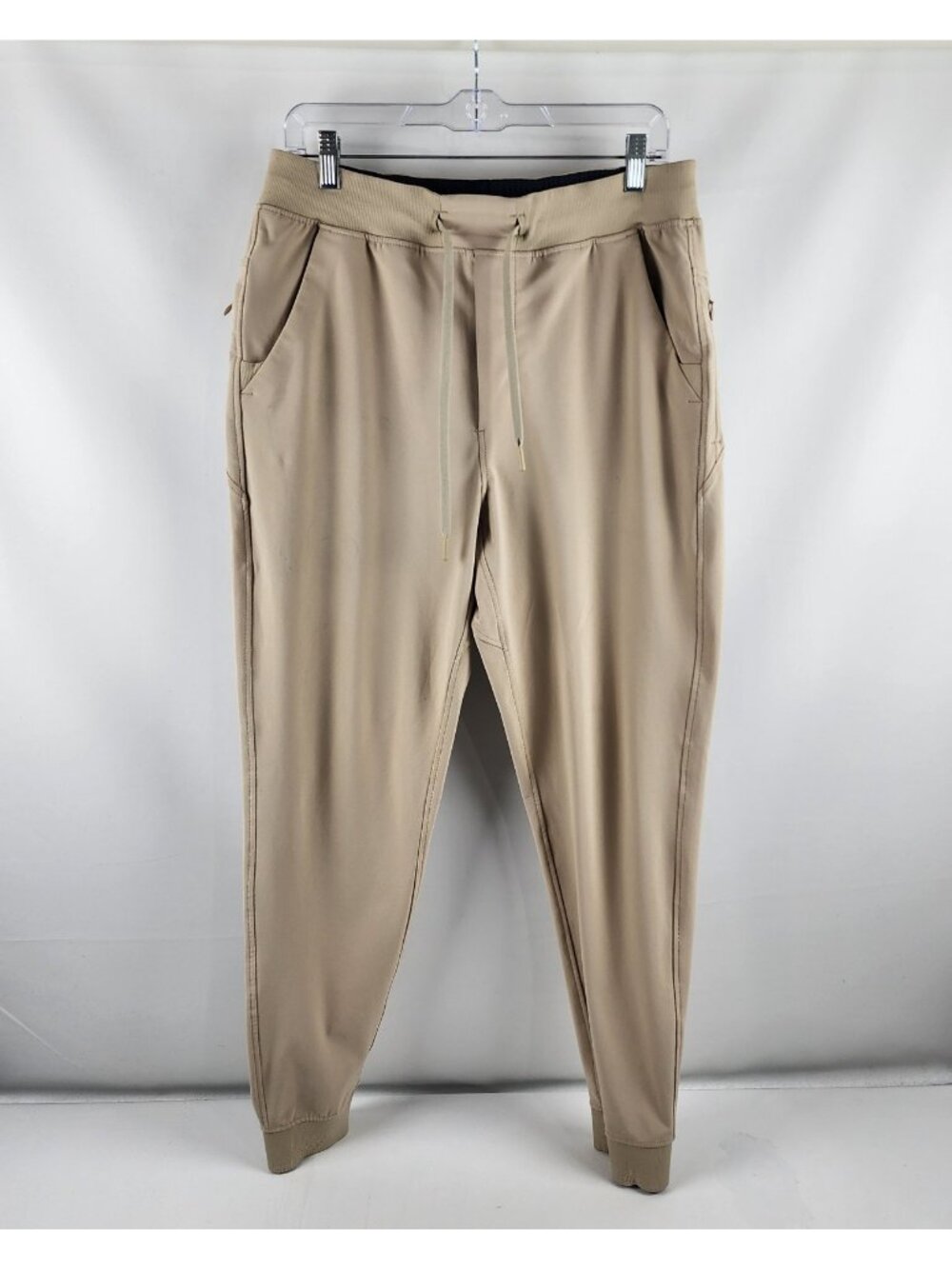 Birddogs Pants Mens Large Beige Boom For Your Boomstick Joggers (32x30)